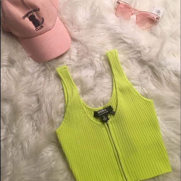 ✔︎Nᴇᴏɴ Gʀᴇᴇɴ Cʀᴏᴘᴘʏ - Picture 7 of 7